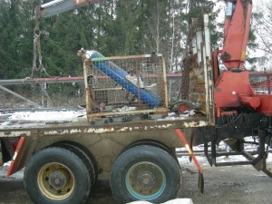 Gasflaschenbrand bei der Fa. Burgstaller